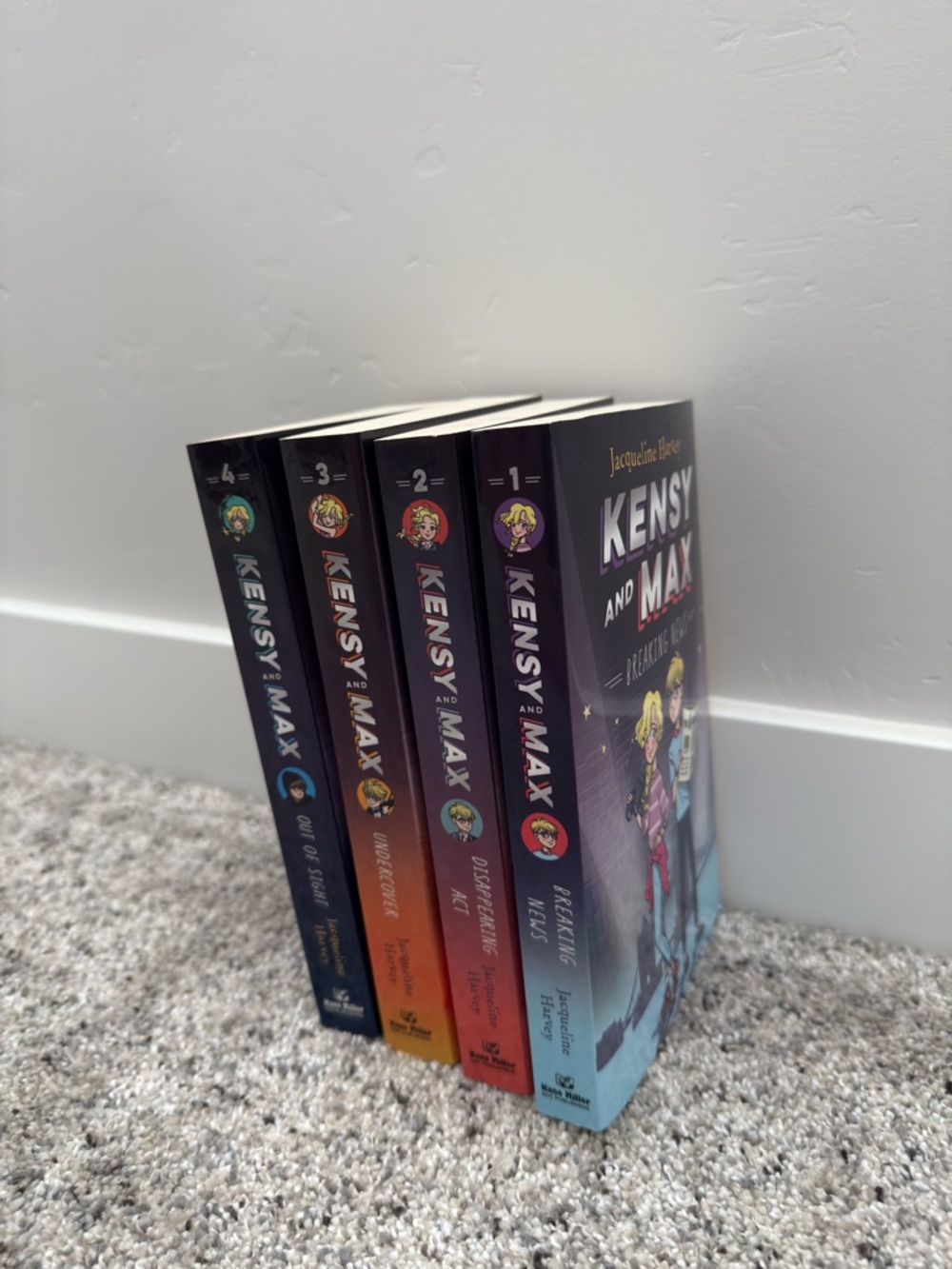 Kensy and Max books